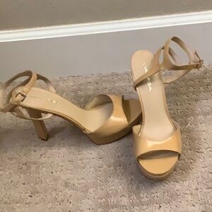 Tan Women's Platform Sandals
